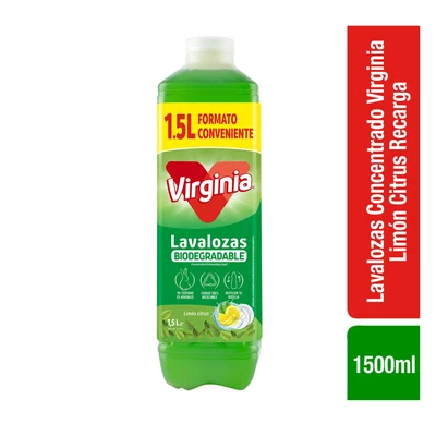 Lavalozas Virginia Concen Limón 1500 cc