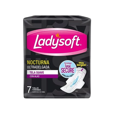 Higiénica Ladysoft Nocturna Suave 7 Un