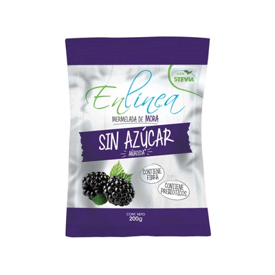 Mermelada En Linea Mora 200 gr