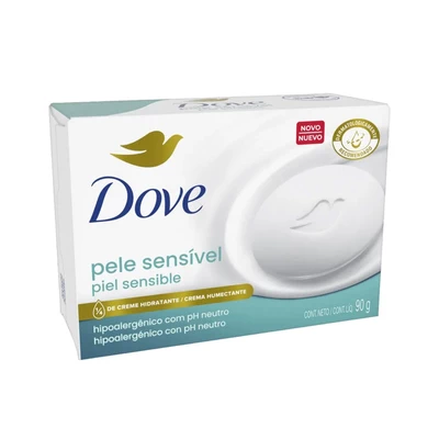 Jabón Dove Piel Sensible 90 Grs 