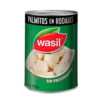 Palmitos Wasil Rodaja 400 Grs (220 Grs Drenado)