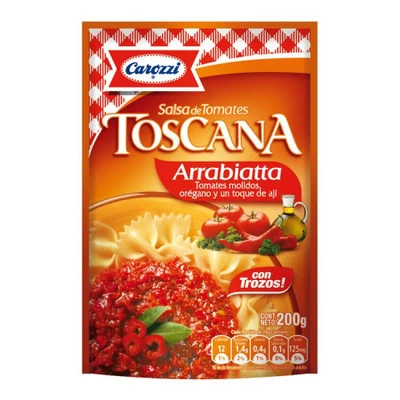 Salsa Toscana Arrabbiata 200 Grs