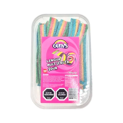 Gomitas Gunys Lengua Multifruta 300 Gr