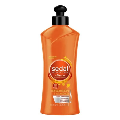 Crema De Peinar Sedal Restauración Instantánea 300 ml