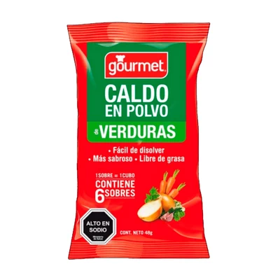 Caldo Gourmet Verdura 48 gr