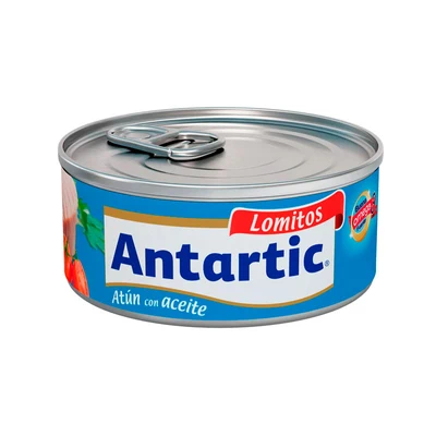 Atún Antartic Lomitos Aceite 140 Gr (Dr 91G)