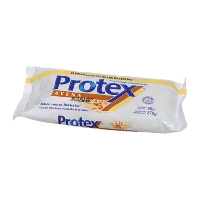 Jabon Protex Antibacterial Barra Omega3 3 X 90 Grs