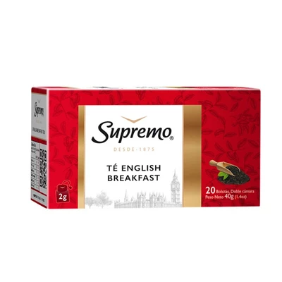 Té Supremo English Breakfast Prem 20B