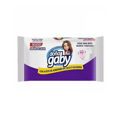Jabón de Lavar Ropa Doña Gaby Hipoalergénico Blanco 150 Grs