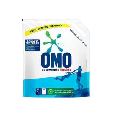 Omo Líquido Multiacción Doypack 3 Lt