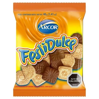 Galleta Dos En Uno Mini Festidulce 40 Grs