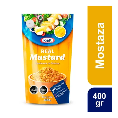 Mostaza Kraft Doypack 400 Gr