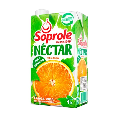 Néctar Soprole Naranja 1 Litro