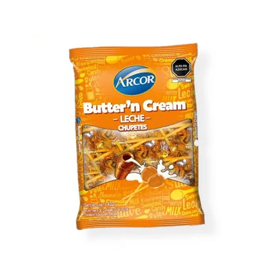 Caramelo Arcor Butter Cream 432 gr