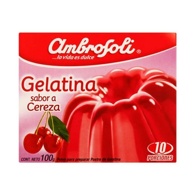 Gelatina Ambrosoli Guinda 100 Grs