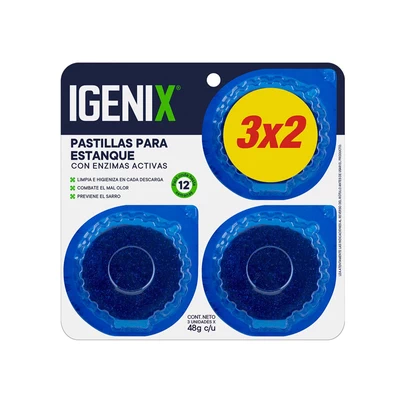 Pastilla Estanque Igenix X 3