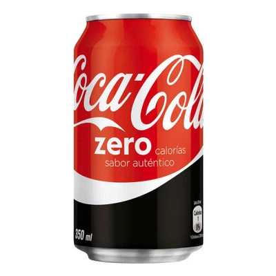 Coca Cola Sin Azúcar Lata 350 cc