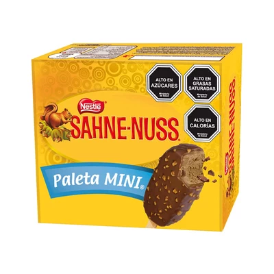 Helado Multipack Sahne Nuss Savory Mini 5x60 ml