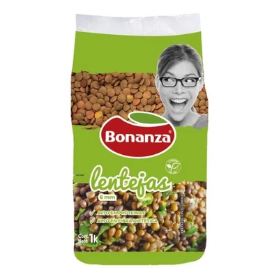 Lentejas Bonanza 6 mm 1 Kilo