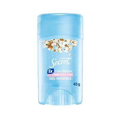 Desod Secret Gel Antitransp Algodón 45 Gr