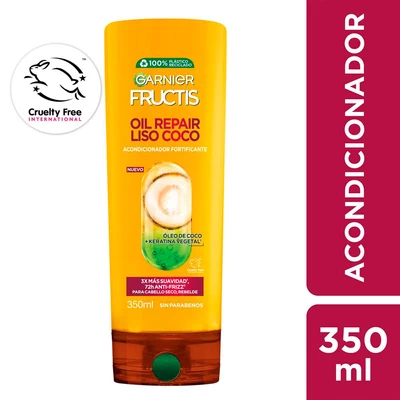 Acondicionador  Fructis Oil Repair Nutritiva 350 Ml