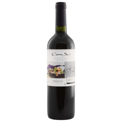 Vino Cono Sur Bicicleta Merlot 750 cc