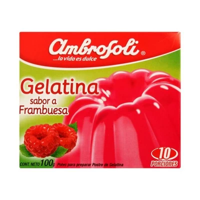 Gelatina Ambrosoli Frambsa 100 Grs
