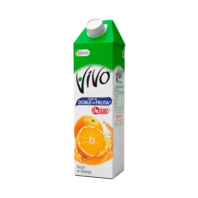 Néctar Vivo Naranja Tetra 1 L