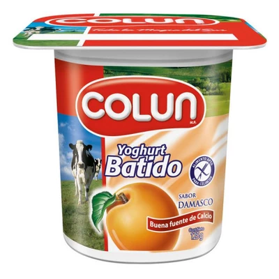 Yoghurt Colun Damasco 125 gr