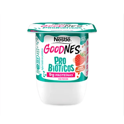 Yoghurt Goodnes Defensas Frutilla 140 grs