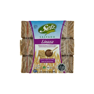 Galleta Selz Salvado Linaza 519 Grs