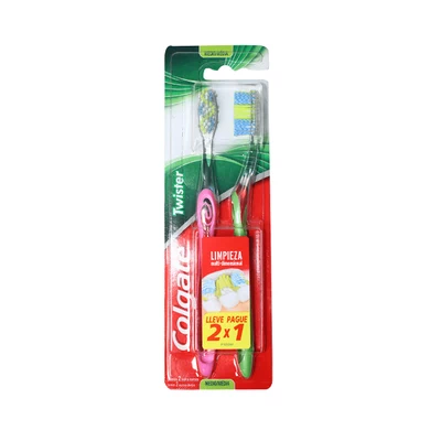 Cepillo Twister Medio 2X1