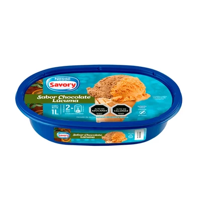 Helado Savory Chocolate Lúcuma 1 Litro