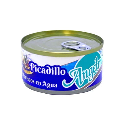 Picadillo Marisco Angelmó Natural 190 Grs (100 Grs Drenado)