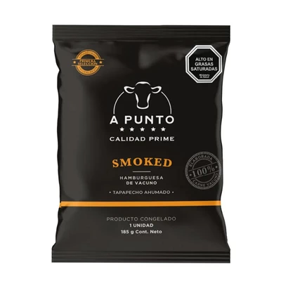 Hamburguesa Smoked A Punto 185 Grs