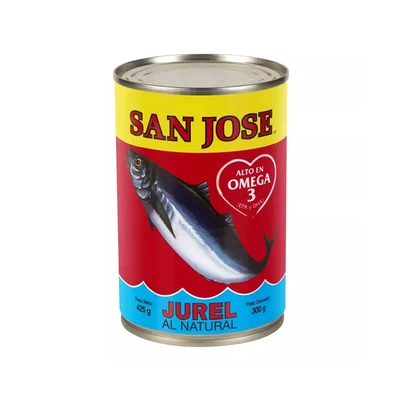 Jurel San José Naturalural 425 Grs (300 Grs Drenado)