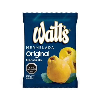  Mermelada Watts Membrillo 225 grs