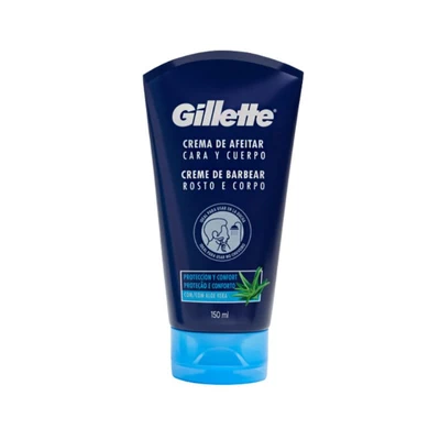 Crema De Afeitar Gillette Para Cara y Cuerpo 150 ml