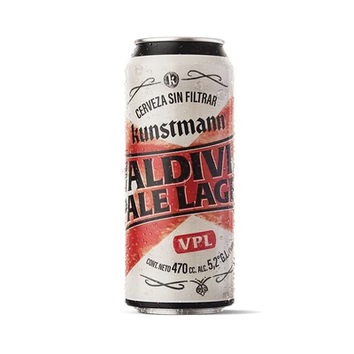 Cerveza Kunstmann Valdivia Lager Sin Filtrar Lata 470 cc