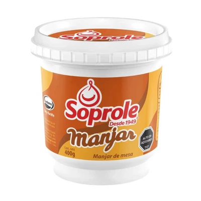 Manjar Soprole Pote 400 Gr