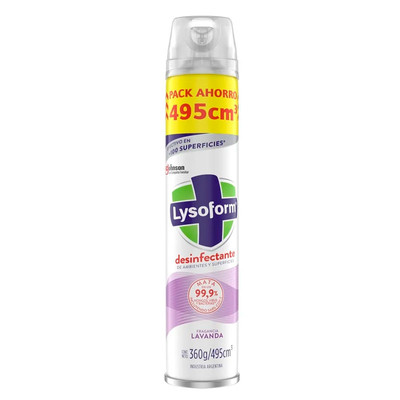 Lysoform Aerosol Lavanda 495Ml - Super El Trebol