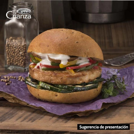 Hamburguesa La Crianza Pollo 100 Gr - vista alternativa