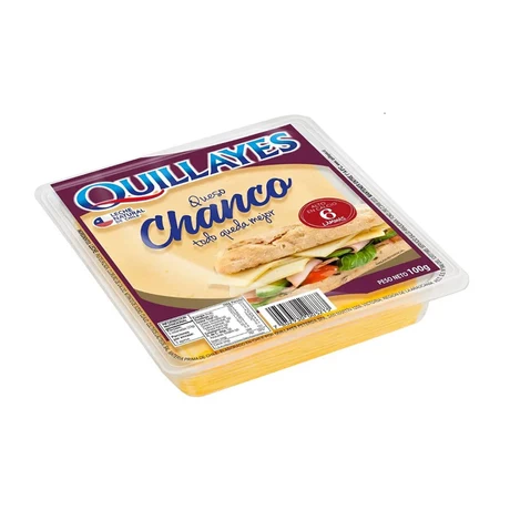 Queso Chanco Quillayes Laminado 100 Grs