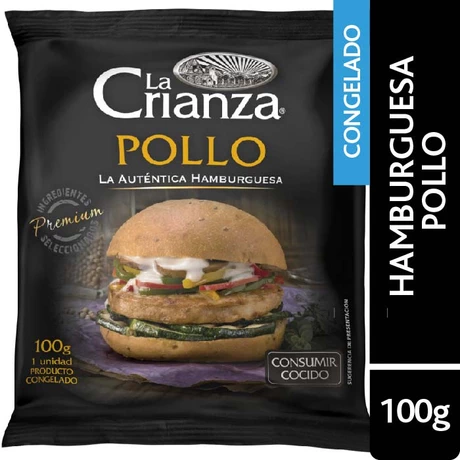 Hamburguesa La Crianza Pollo 100 Gr