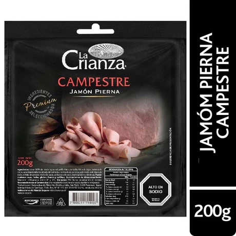 Jamón Pierna Campestre Crianza 200 Gr