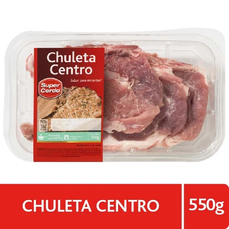 Chuleta Centro Super Cerdo 550 gr