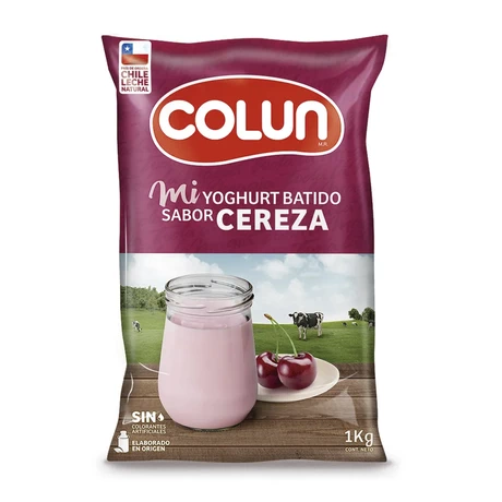  Yoghurt Colun Cereza Bolsa Kilo - vista alternativa