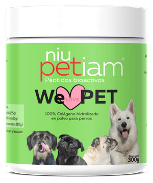Colágeno Hidrolizado para Perros WeLovePet de NiuPetiam
