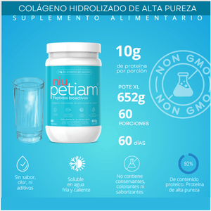 Suscripción anual para recibir NiuPetiam Alta Pureza de 60 porciones cada 60 dias