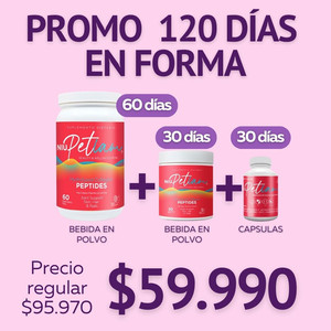 PROMO 120 DIAS EN FORMA, P60+P30+CAP120